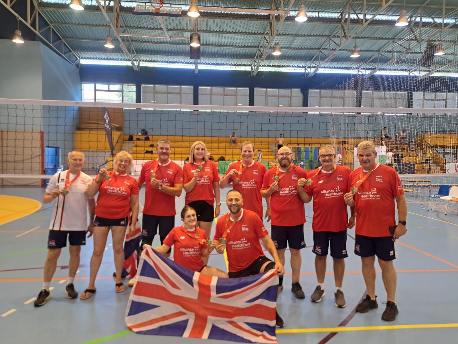 Alliance Healthcare sponsor Great Britain and Northern Ireland Volleyball Team at European Transplant Sport Championships
