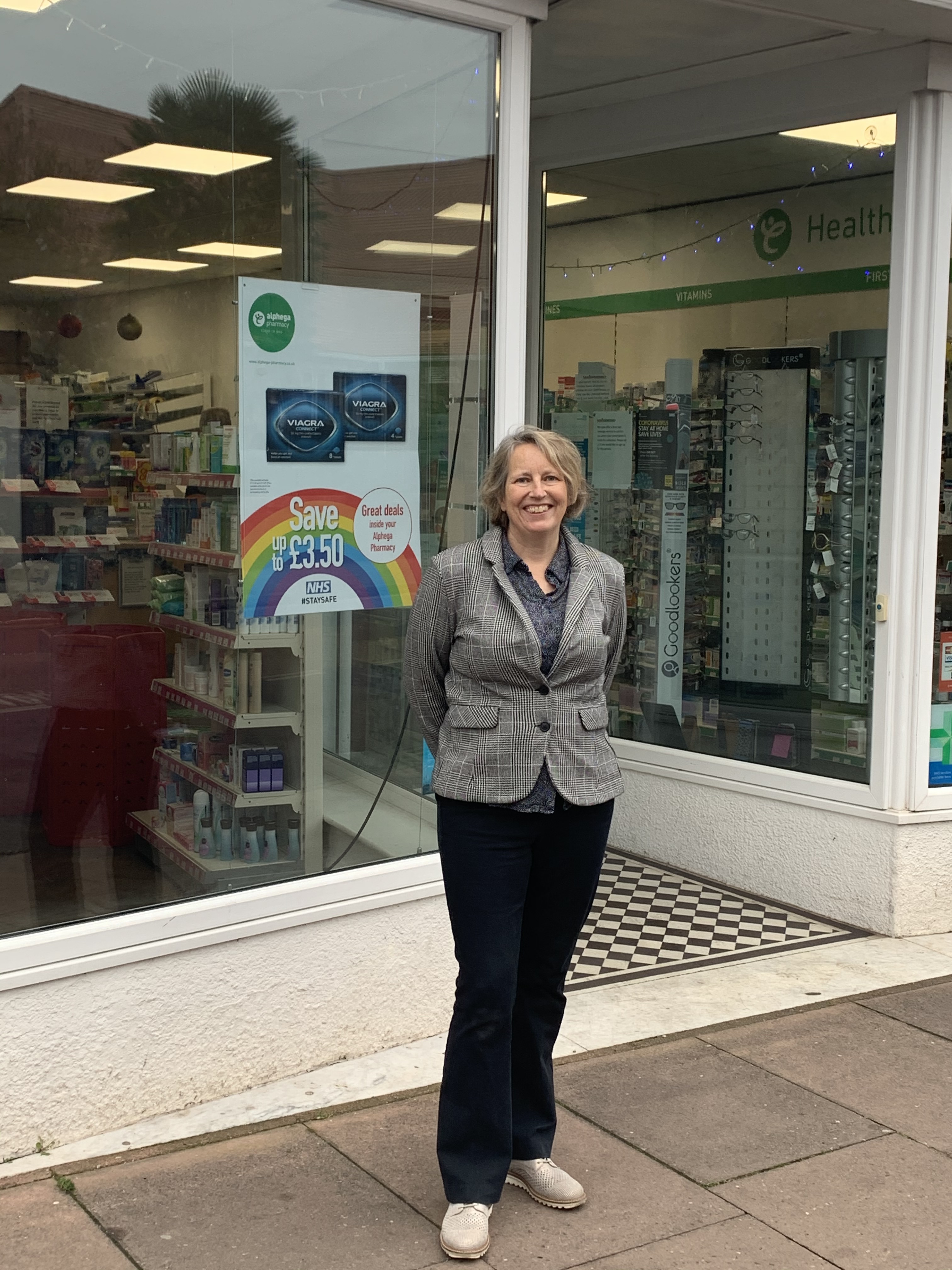 Alphega Pharmacy member - Jackie Lewis