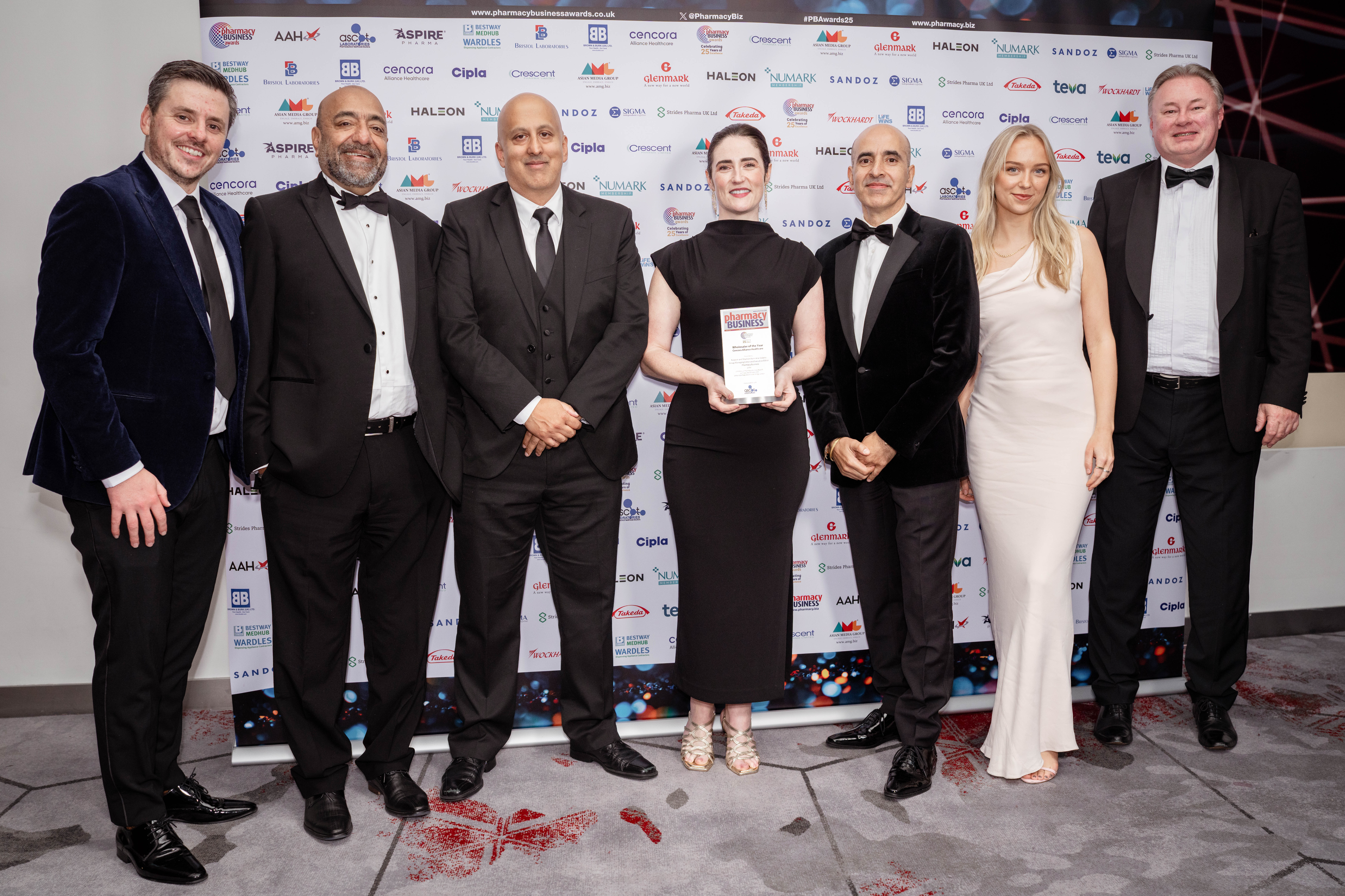 The Cencora Alliance Healthcare team at the Pharmacy Business Awards