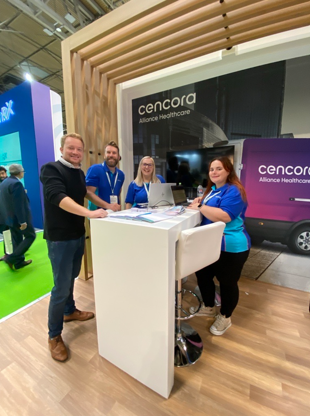 Team members at the Pharmacy Show